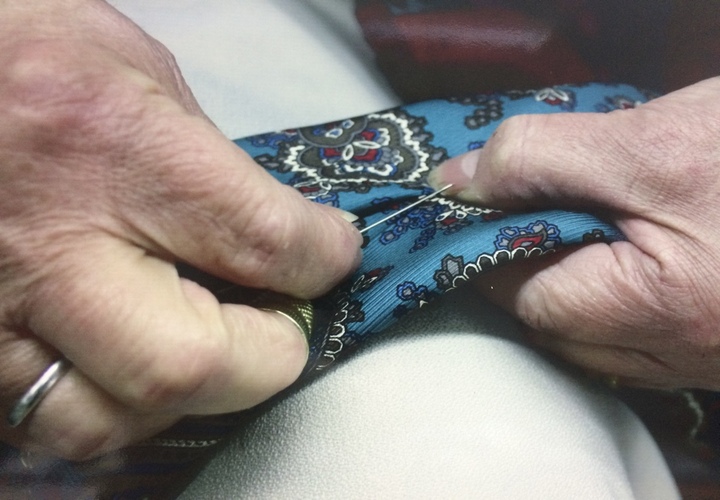 Raffaele Muro - Lavorazioni, Cucitura 3