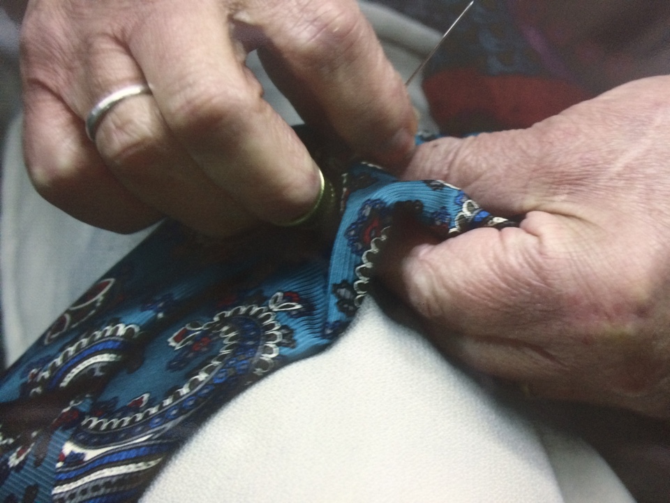 Raffaele Muro - Lavorazioni, Cucitura 6